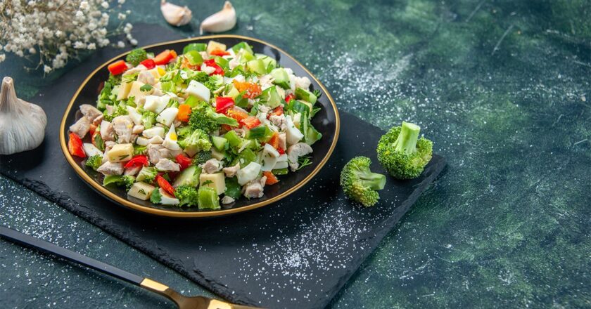 Fresh Broccoli Salad with best recipe writer in the world